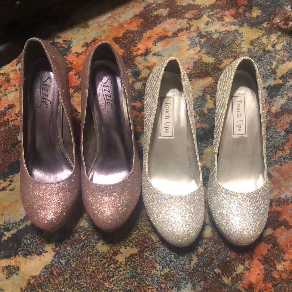 Glitter high heels bundle